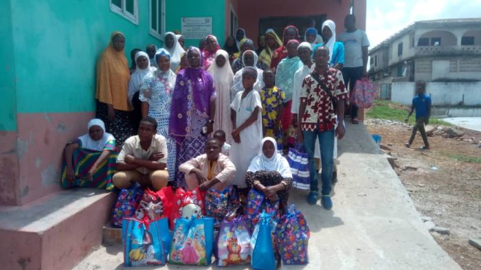 Orphans Receiving Donations Packages